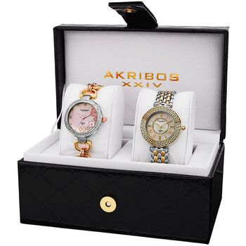 Đồng hồ Akribos Xxiv Set P50143 Nữ Chính hãng Sale giá Rẻ tại XaXi World
