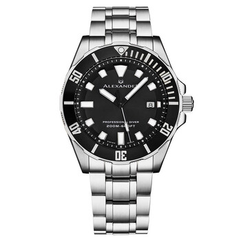 Đồng hồ Alexander Alexander 2 Quartz Mặt Đen A501B-01 Nam Chính hãng Sale giá Rẻ tại XaXi World