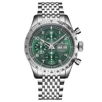 Đồng hồ Alexander Alexander 2 Chronograph Automatic Mặt Xanh Lá A450-03 Nam Chính hãng Sale giá Rẻ tại XaXi World