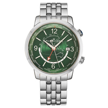 Đồng hồ Alexander Alexander 2 Quartz Mặt Xanh Lá A171B-04 Nam Chính hãng Sale giá Rẻ tại XaXi World