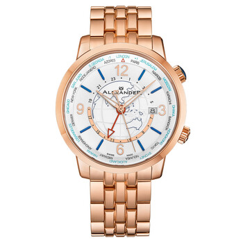 Đồng hồ Alexander Alexander 2 Quartz Mặt Bạc A171B-02 Nam Chính hãng Sale giá Rẻ tại XaXi World