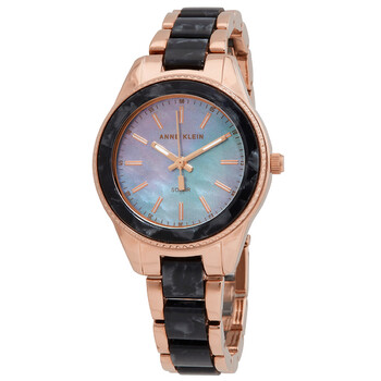 Đồng hồ Anne Klein Quartz Mặt Xà Cừ AK/3770BKRG Nữ Chính hãng Sale giá Rẻ tại XaXi World