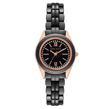 Đồng hồ Anne Klein Mặt Đen AK/3410BKRG Nữ Chính hãng Sale giá Rẻ tại XaXi World