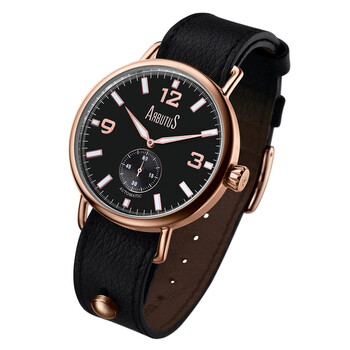 Đồng hồ Arbutus 5th Ave Mặt Đen AR603RBB Nam Chính hãng Sale giá Rẻ tại XaXi World