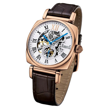 Đồng hồ Arbutus 5th Ave Automatic Mặt Trắng AR1608RWF Nam Chính hãng Sale giá Rẻ tại XaXi World