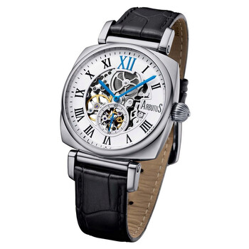 Đồng hồ Arbutus 5th Ave Automatic Mặt Trắng AR1608SWB Nam Chính hãng Sale giá Rẻ tại XaXi World