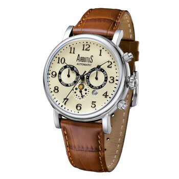 Đồng hồ Arbutus Broadway Automatic Mặt Sâm Banh AR1711SIF Nam Chính hãng Sale giá Rẻ tại XaXi World