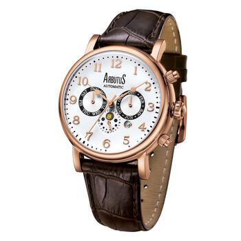 Đồng hồ Arbutus Broadway Automatic Mặt Trắng AR1711RWF Nam Chính hãng Sale giá Rẻ tại XaXi World