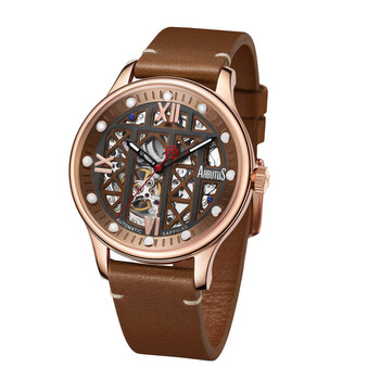 Đồng hồ Arbutus Wall Street Automatic Mặt Nâu AR2101RFF Nam Chính hãng Sale giá Rẻ tại XaXi World