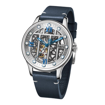 Đồng hồ Arbutus Wall Street Automatic Mặt Bạc AR2101SWU Nam Chính hãng Sale giá Rẻ tại XaXi World