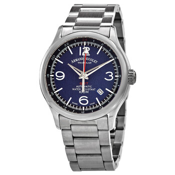 Đồng hồ Armand Nicolet Automatic Mặt Xanh A846HAA-BU-M2850A Nam Chính hãng Sale giá Rẻ tại XaXi World