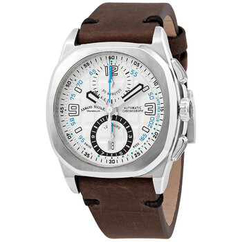 Đồng hồ Armand Nicolet JH9 Chronograph Automatic Mặt Bạc A668HAA-AZ-PK4140TM Nam Chính hãng Sale giá Rẻ tại XaXi World