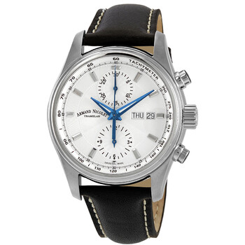 Đồng hồ Armand Nicolet MH2 Chronograph Automatic Mặt Bạc A647A-AG-P140NR2 Nam Chính hãng Sale giá Rẻ tại XaXi World