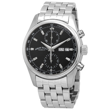 Đồng hồ Armand Nicolet MH2 Chronograph Automatic Mặt Đen A647A-NR-MA2640A Nam Chính hãng Sale giá Rẻ tại XaXi World