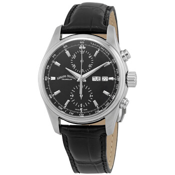 Đồng hồ Armand Nicolet MH2 Chronograph Automatic Mặt Đen A647A-NR-P840NR2 Nam Chính hãng Sale giá Rẻ tại XaXi World