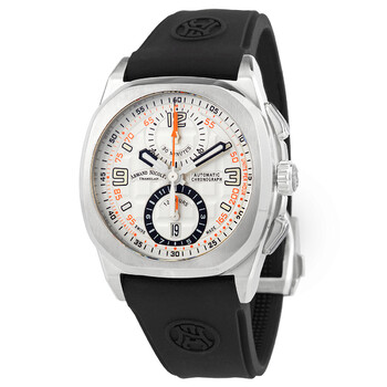 Đồng hồ Armand Nicolet JH9 Chronograph Automatic Mặt Bạc A668HAA-AO-GG4710N Nam Chính hãng Sale giá Rẻ tại XaXi World