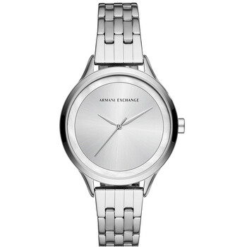 Đồng hồ Armani Harper Quartz Mặt Bạc AX5600 Nữ Chính hãng Sale giá Rẻ tại XaXi World