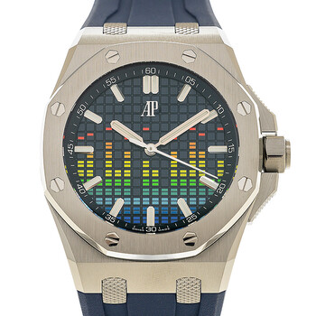 Đồng hồ Audemars Piguet Royal Oak Offshore "SELFWINDING - MUSIC EDITION" Automatic Mặt Xanh 15600TI.OO.A343CA.01 Nam Chính hãng Sale giá Rẻ tại XaXi World