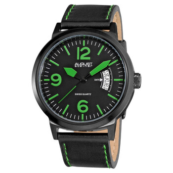 Đồng hồ August Steiner Brushed Black Steel AS8012GN Nam Chính hãng Sale giá Rẻ tại XaXi World
