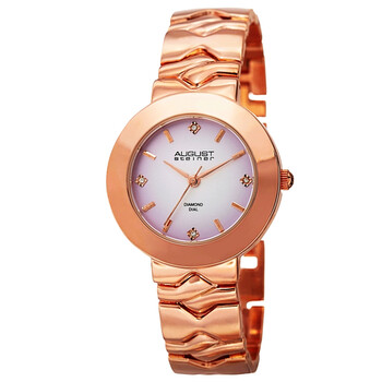 Đồng hồ August Steiner Quartz Diamond Purple Dial AS8157RG Nữ Chính hãng Sale giá Rẻ tại XaXi World
