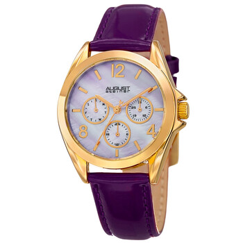 Đồng hồ August Steiner Quartz Mặt Bạc AS8191PU Nữ Chính hãng Sale giá Rẻ tại XaXi World