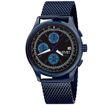 Đồng hồ August Steiner Quartz Mặt Đen AS8194BU Nam Chính hãng Sale giá Rẻ tại XaXi World