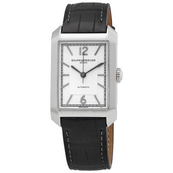 Đồng hồ Baume Et Mercier Hampton Automatic Mặt Bạc 10522 Nam Chính hãng Sale giá Rẻ tại XaXi World