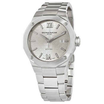 Đồng hồ Baume Et Mercier Riviera Automatic Mặt Bạc 10622 Nam Chính hãng Sale giá Rẻ tại XaXi World