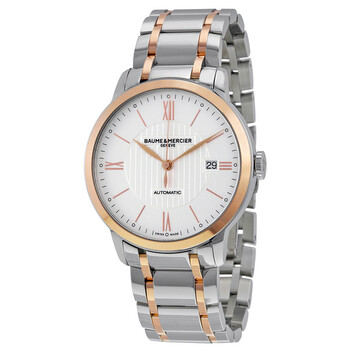 Đồng hồ Baume Et Mercier Classima Automatic Stainless Steel & 18K Rose Gold 10217 Nam Chính hãng Sale giá Rẻ tại XaXi World
