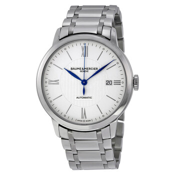 Đồng hồ Baume Et Mercier Baume & Mercier Classima Automatic Mặt Bạc M0A10215 Nam Chính hãng Sale giá Rẻ tại XaXi World