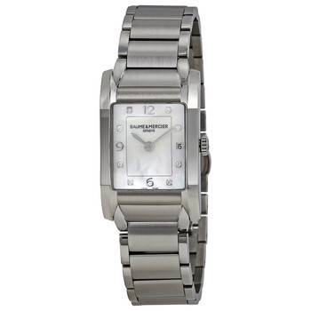 Đồng hồ Baume Et Mercier Baume & Mercier Hampton Mother of Pearl Diamond Dial 10050 Nữ Chính hãng Sale giá Rẻ tại XaXi World