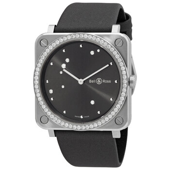 Đồng hồ Bell & Ross Quartz Grey Sunray Dial BRS-ERU-ST-LGD/SCA Unisex Chính hãng Sale giá Rẻ tại XaXi World