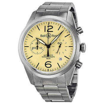 Đồng hồ Bell & Ross Original Automatic Chronograph Beige Dial BR126-BEI-ST-SS Nam Chính hãng Sale giá Rẻ tại XaXi World