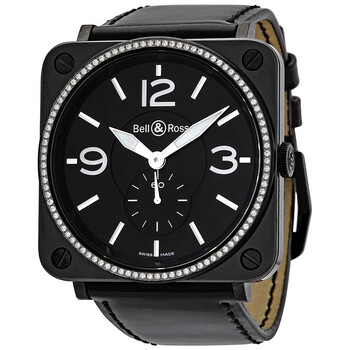 Đồng hồ Bell & Ross Bells & Ross Quartz Mặt Đen BRS98-BCS-00807 Unisex Chính hãng Sale giá Rẻ tại XaXi World