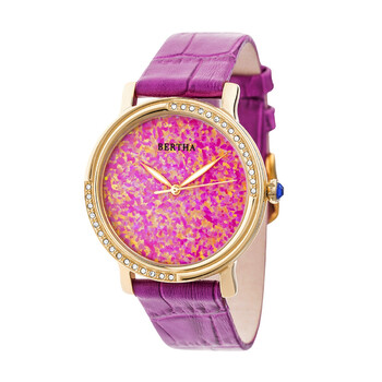 Đồng hồ Bertha Courtney Crystal BR7903 Nữ Chính hãng Sale giá Rẻ tại XaXi World