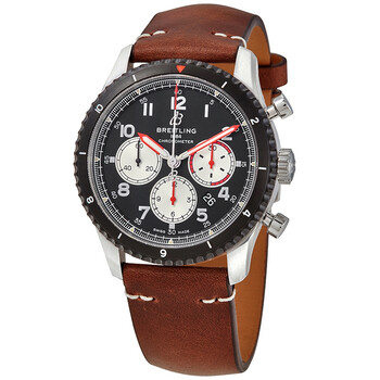 Đồng hồ Breitling Aviator 8 Chronograph Automatic Mặt Đen AB01194A1B1X1 Nam Chính hãng Sale giá Rẻ tại XaXi World