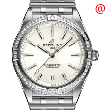 Đồng hồ Breitling Chronomat 36 Automatic Diamond Mặt Trắng A10380591A1A1 Nữ Chính hãng Sale giá Rẻ tại XaXi World