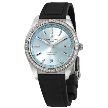 Đồng hồ Breitling Chronomat Automatic Diamond Ice Mặt Xanh G10380591C1S1 Nữ Chính hãng Sale giá Rẻ tại XaXi World