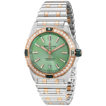 Đồng hồ Breitling Chronomat Automatic Chronometer Diamond Mặt Xanh Lá U17356531L1U1 Unisex Chính hãng Sale giá Rẻ tại XaXi World