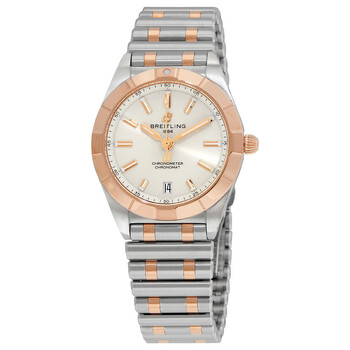 Đồng hồ Breitling Chronomat Quartz Chronometer Mặt Trắng U77310101A1U1 Nữ Chính hãng Sale giá Rẻ tại XaXi World