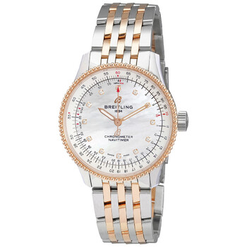 Đồng hồ Breitling Navitimer Automatic Chronometer Diamond Mother of Pearl U17395211A1U1 Nữ Chính hãng Sale giá Rẻ tại XaXi World