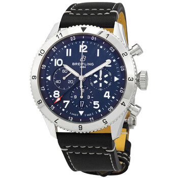 Đồng hồ Breitling Super AVI Chronograph Automatic Chronometer Mặt Xanh AB04451A1C1X1 Nam Chính hãng Sale giá Rẻ tại XaXi World