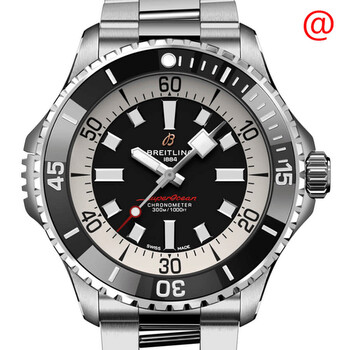 Đồng hồ Breitling Superocean Automatic Chronometer Mặt Đen A17378211B1A1 Nam Chính hãng Sale giá Rẻ tại XaXi World