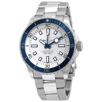 Đồng hồ Breitling Superocean Automatic Chronometer Mặt Bạc A17375E71G1A1 Nam Chính hãng Sale giá Rẻ tại XaXi World