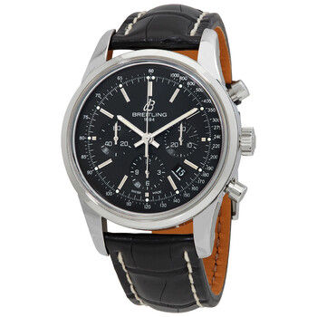 Đồng hồ Breitling Transocean Chronograph Automatic Chronometer Mặt Đen AB015212-BA99BKCT Nam Chính hãng Sale giá Rẻ tại XaXi World
