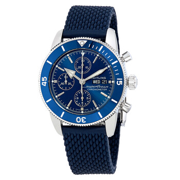 Đồng hồ Breitling Superocean Heritage II Chronograph Automatic Mặt Xanh A13313161C1S1 Nam Chính hãng Sale giá Rẻ tại XaXi World