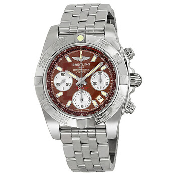 Đồng hồ Breitling Chronomat 41 Mặt Nâu Stainless Steel AB014012-Q583SS Nam Chính hãng Sale giá Rẻ tại XaXi World