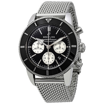 Đồng hồ Breitling Superocean Heritage II Chronograph Automatic Chronometer Mặt Đen AB0162121B1A1 Nam Chính hãng Sale giá Rẻ tại XaXi World