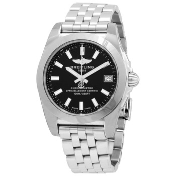 Đồng hồ Breitling Galactic 36 Quartz Chronometer Mặt Đen W7433012-BE08-376A Nữ Chính hãng Sale giá Rẻ tại XaXi World