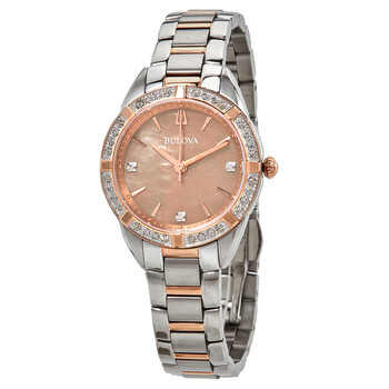 Đồng hồ Bulova Classic Sutton Quartz Diamond 98R264 Nữ Chính hãng Sale giá Rẻ tại XaXi World